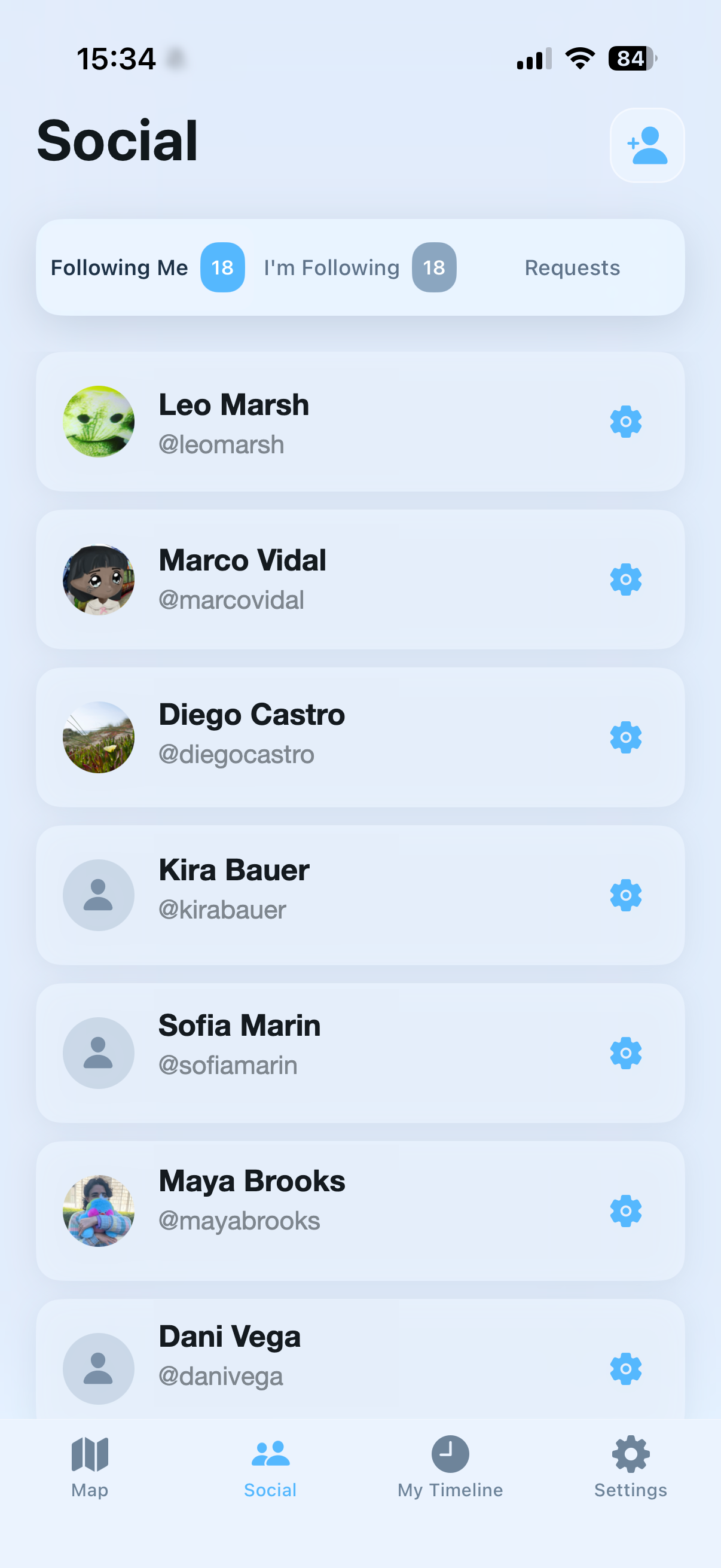 Social controls and friend management